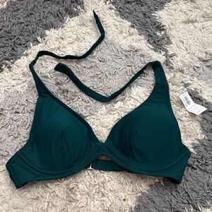 Emerald Green Women's Swim Top